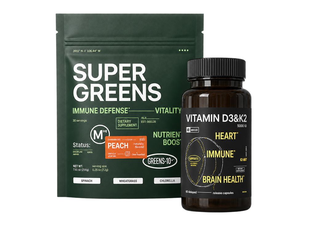 SuperGreens + Vitamin D3&K2 image 1